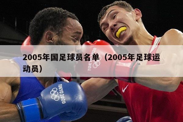 2005年国足球员名单（2005年足球运动员）